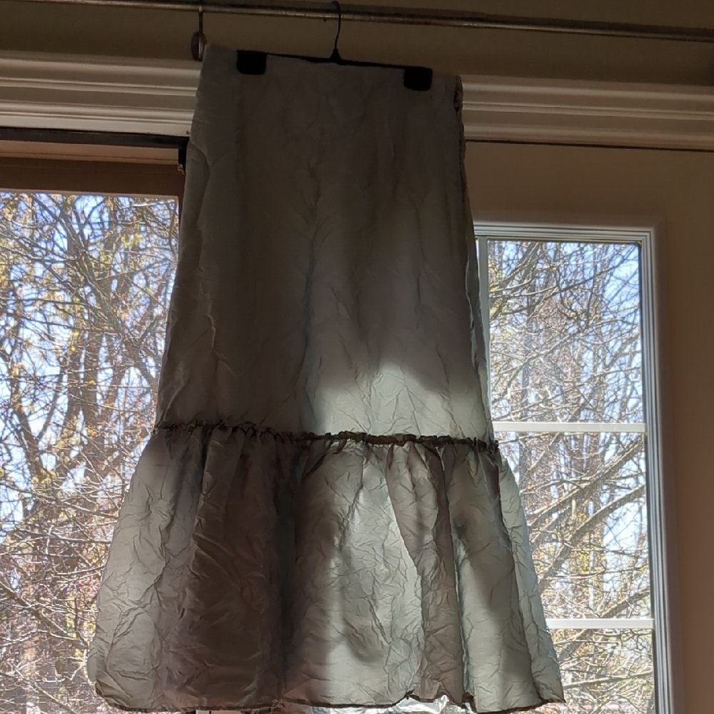 Elegant Gray Women's Skirt